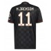 Bayern Munich Nicolas Jackson #11 Tredjedrakt 2025-26 Korte ermer